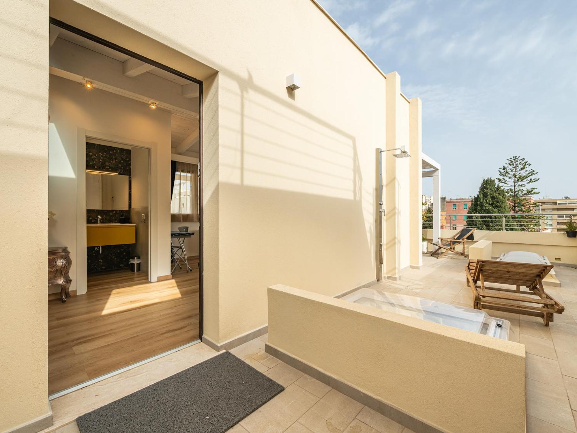 Le Residenze Di Carla - Stampace Hotell Cagliari Exteriör bild